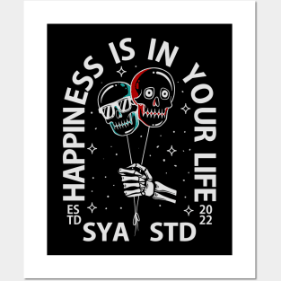 Happiness Posters and Art